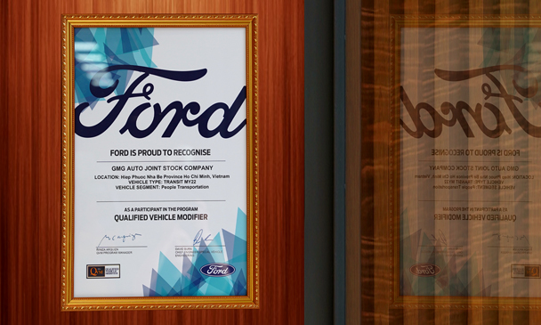DCAR LIMOUSINE ĐẠT CHỨNG CHỈ QVM CỦA FORD